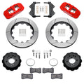 Wilwood Ford Mustang II Ford Aero6 Front Brake Kit w/ 14.00in Slotted Rotor - Red