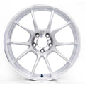 Advan RZIII 18x9.5 / +35 Offset / 5x114.3 BC / 73mm Bore / Racing White Metallic & Diamond Cut