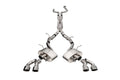 Corsa 2020+ Cadillac CT5-V 3in Cat Back Exhaust - 4.5in Polished Twin Tips (Xtreme)
