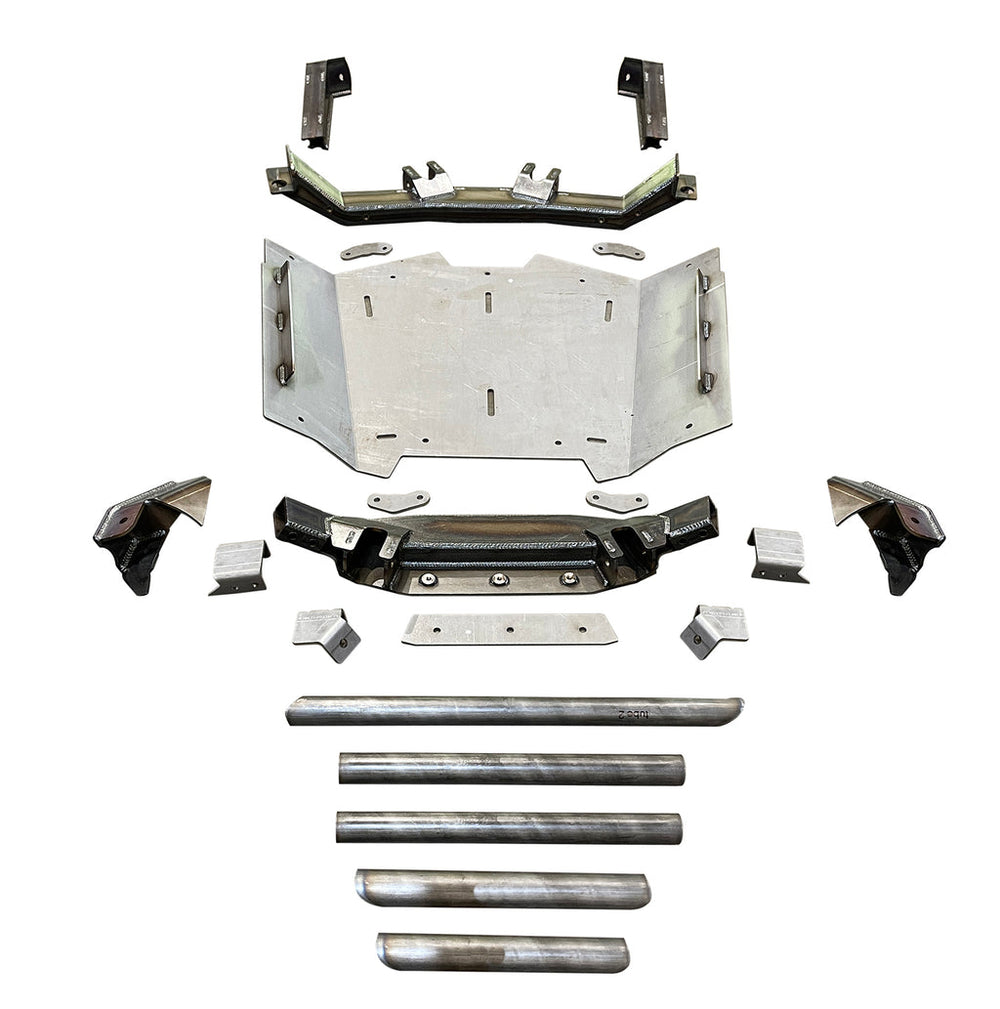 Double Triangulated 4 Link Suspension Mounting System for Jeep YJ/TJ/LJ Motobilt
