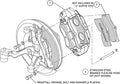 Wilwood D8-4 Front Caliper Kit Clear Corvette C2 / C3 65-82