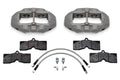 Wilwood D8-4 Front Caliper Kit Clear Corvette C2 / C3 65-82