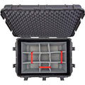 NANUK CASE 975(S)TANDARD W/PADDED DIVIDERBLACK INTERIOR: 30 X 21 X 18IN