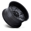 D853 22X9 BLANK M-GNMTL BLK-LP 1MM