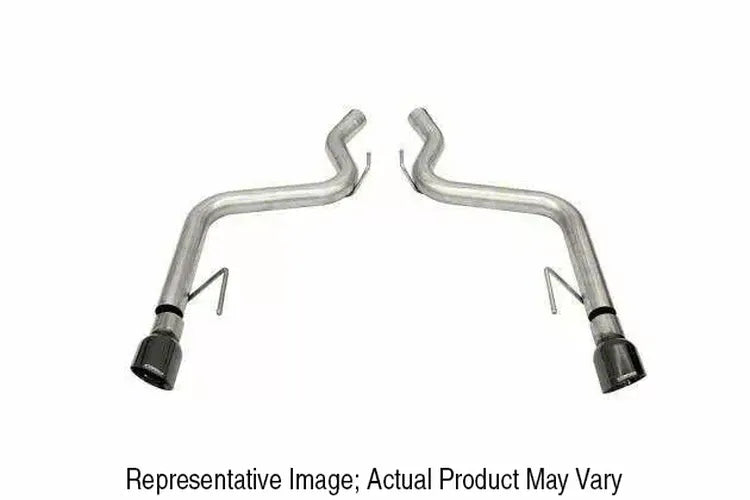 3.0 Axle-Back Dual Rear Track Series Exhaust System with 4.5 Satin Gunmetal Pro-Series Tips