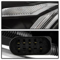 Spyder 18-21 VW Golf MK7.5 Projector Headlights - Black (PRO-YD-VG18SI-SBGR-BK)