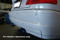 Megan Axle Back Exhaust BMW M3 E46 01-06 With Stainless Tip