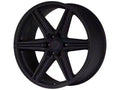 Vossen HF6-2 20x9.5 / 6x139.7 / ET15 / Deep Face / 106.1 - Satin Black Wheel