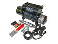 DV8 Offroad 12000 LB Winch w/ Synthetic Line & Wireless Remote - Black