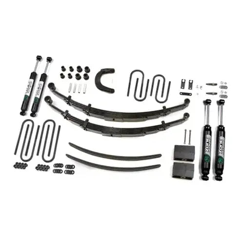 73-76 K25/K2500 K5 Blazer K20 Suburban 6 Inch Lift Kit With Nitro Shocks Zone Offroad