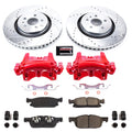 Power Stop 15-19 Ford Edge Front Z23 Evolution Sport Brake Kit w/Calipers