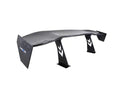 NRG Carbon Fiber Spoiler - Universal (69in.) w/NRG Logo / Stand Cut Out / Large Side Plate