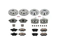 Power Stop 94-98 Ford Mustang Front & Rear Autospecialty Brake Kit w/Calipers
