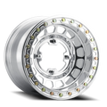 Method MR413 Beadlock 15x7 / 5+2/38mm Offset / 4x156 / 120 CB Polished Wheel