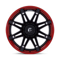 D401 22X10 8X6.5 M-BLK RD -18MM