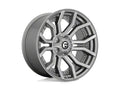 D713 22X10 5X5.0/5.5 BRSH-GNMTL-TTC