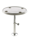 ROUND TABLE, 60 CM DIA, WITH ADJUST