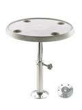 ROUND TABLE, 60 CM DIA, WITH ADJUST