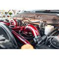 Wehrli 03-07 Dodge 5.9L Cummins 3.5in Intake Horn & Driver Side Intercooler Pipe Kit - Fluor Green