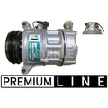 Mahle air compressor close-up