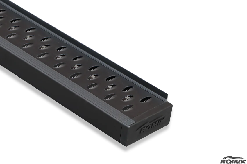 Romik black auto part