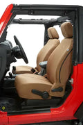 PRP 07-10 Jeep Wrangler JK Rear Seat Covers/2 door - All Black