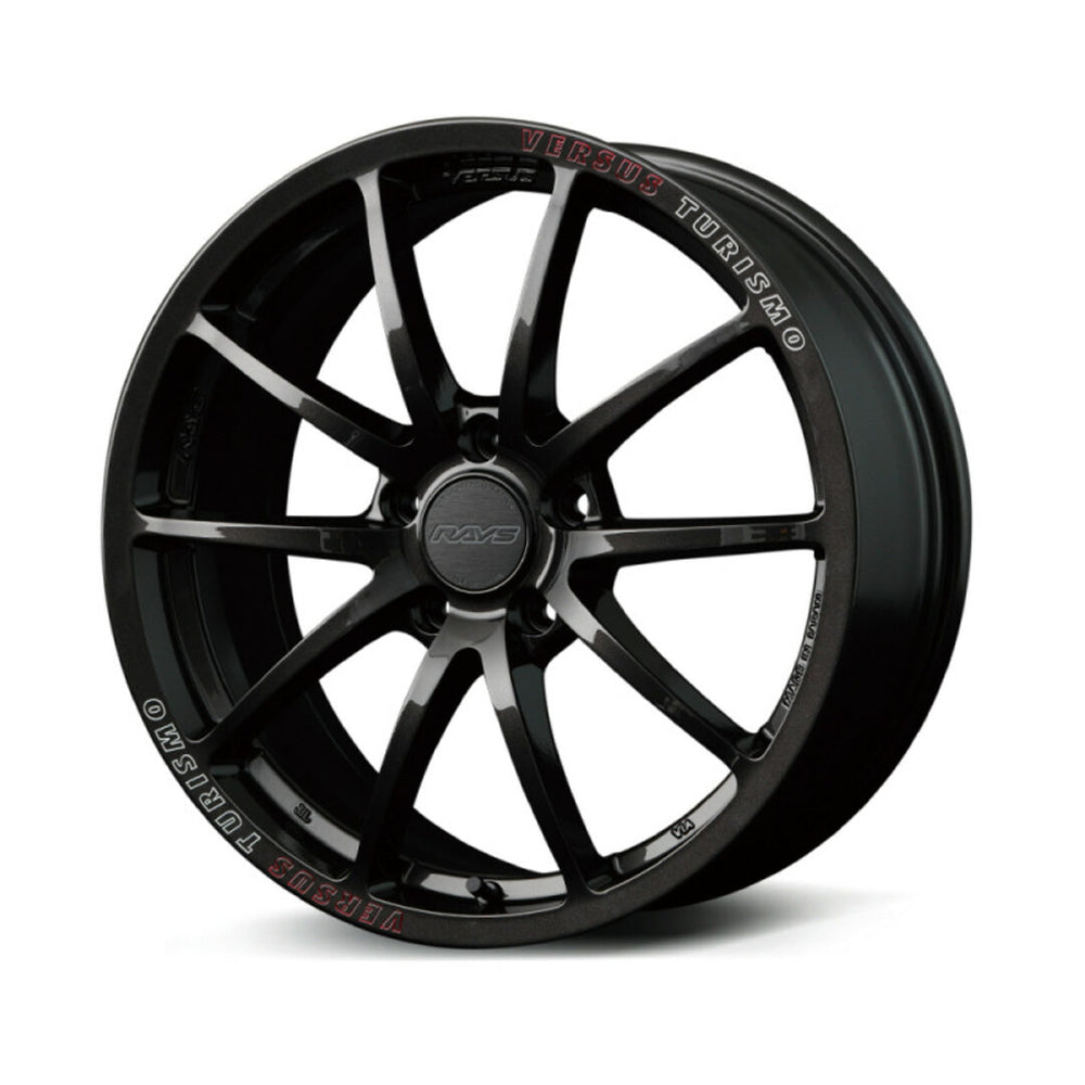 Versus VT125S 18X9.5 +22 5-114.3 Super Dark Gunmetal/MC/RAP