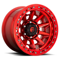 Fuel Wheels red auto part