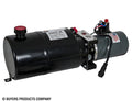 BUYERS 3WAY DC POWER UNIT WITH 1.5 GALLON STEEL RESERVOIR AND ELECTRIC CONTROLS