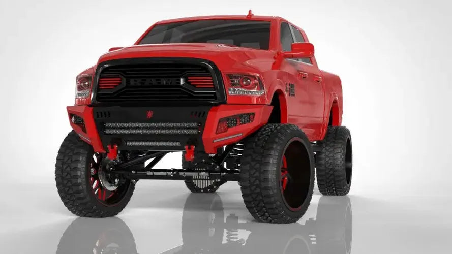 Road Armor 10-18 Dodge 2500 iDentity Front Bumper Components - Center Section Shackle - Raw