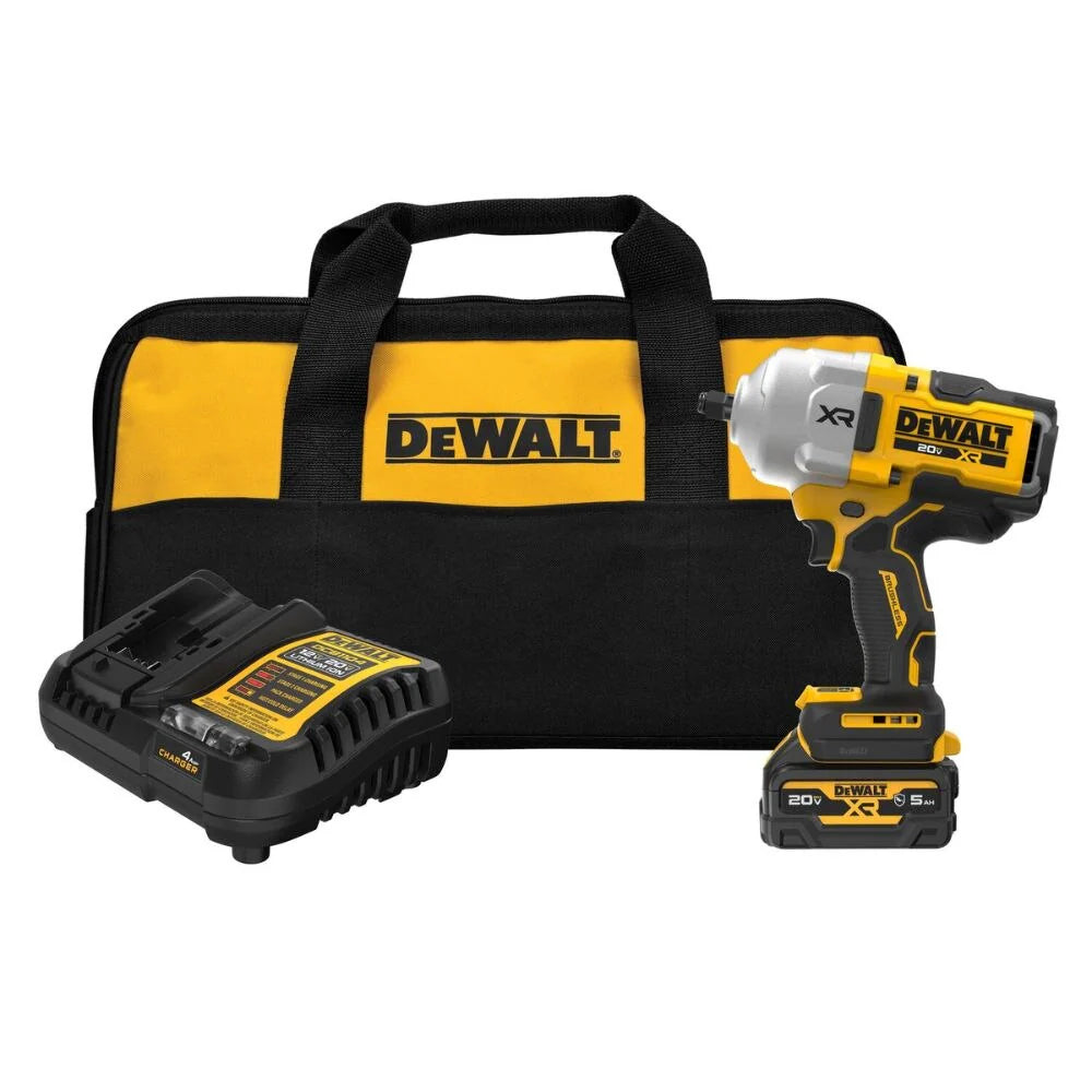 20V MAX XR BRUSHLESS CORDLESS 1/2IN HIGH TORQUE IMPACT WRENCH W/HOG RING ANVIL KIT
