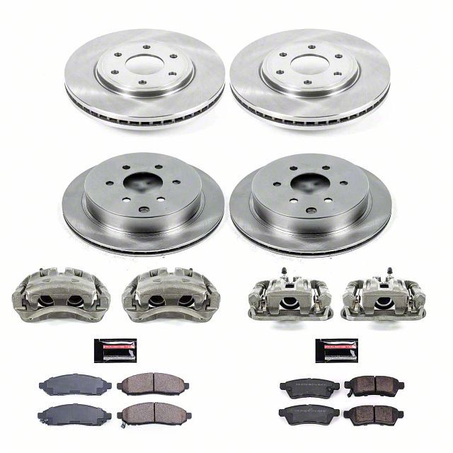 Power Stop 2019 Nissan Frontier Front & Rear Autospecialty Brake Kit w/Calipers