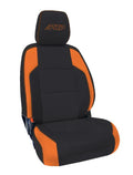 PRP 6-23 Toyota Tacoma Front Seat Covers (Pair) - Black/Navy Blue