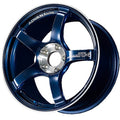 Advan TC-4 SE 18x7.5 / +42 Offset / 5x112 / 66.5mm Bore / Racing Indigo Blue and Diamond Cut