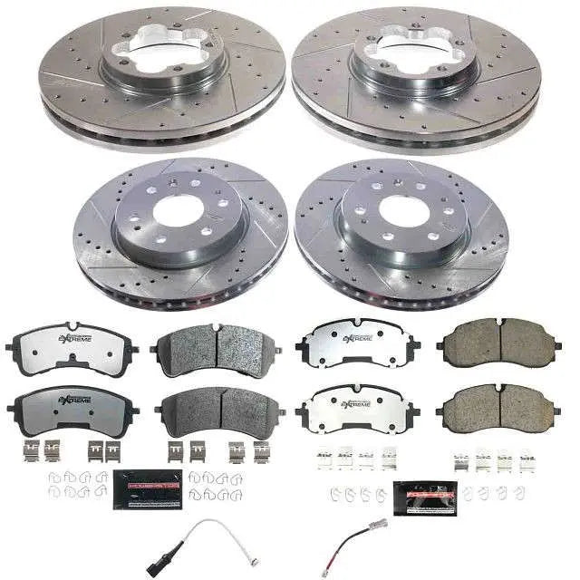 Power Stop 22-24 Ford E-Transit Front and Rear Z36 Truck & Tow Brake Kit