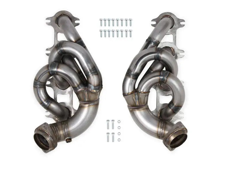Shorty Headers 2005-2009 Mustang V8, 4.6L 1-5, 8 304 Stainless Steel Shorty Headers,  Hooker BlackHeart