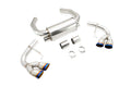 Megan Racing axle-back exhaust detail