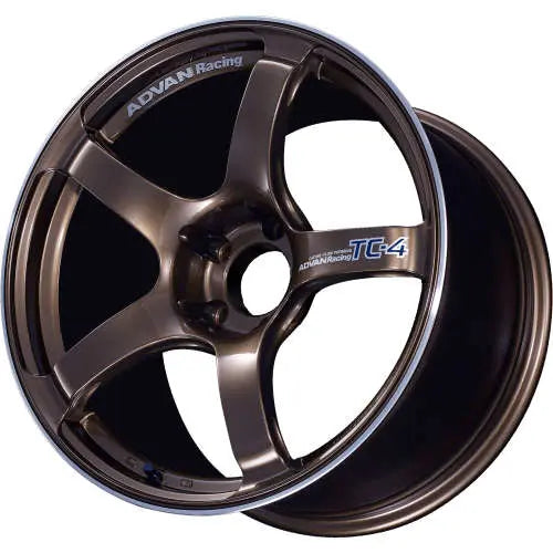 Advan TC4 18x8.5 +45 5-114.3 Racing Umber Bronze & Ring Wheel