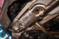Off Road T Style Universal Muffler Kit Single Inlet Dual 63MM 2.5"