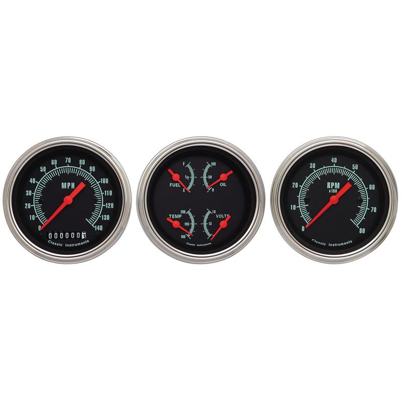 G STOCK 3IN SPEEDO/QUAD/TACH