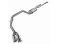 Cat-Back Exhaust System 14-20 Split Side Dual Exit 2.5 in Intermediate And 3 in Tail Pipe Race Pro Mufflers Hardware Incl Tip Incl Pypes Exhaust