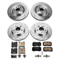 Power Stop 02-04 Mercedes-Benz C32 AMG Front & Rear Z23 Evolution Sport Brake Kit