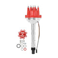 Pro-Billet Small Diameter Chevy Distributor The Smallest Diameter Distributor Made By MSD For Tight Clearances. This Magnetic Pickup Distributor Measures 1/2 Smaller In Diameter And Over 1 Inch Shorter Than Standard Distributors MSD Ignition