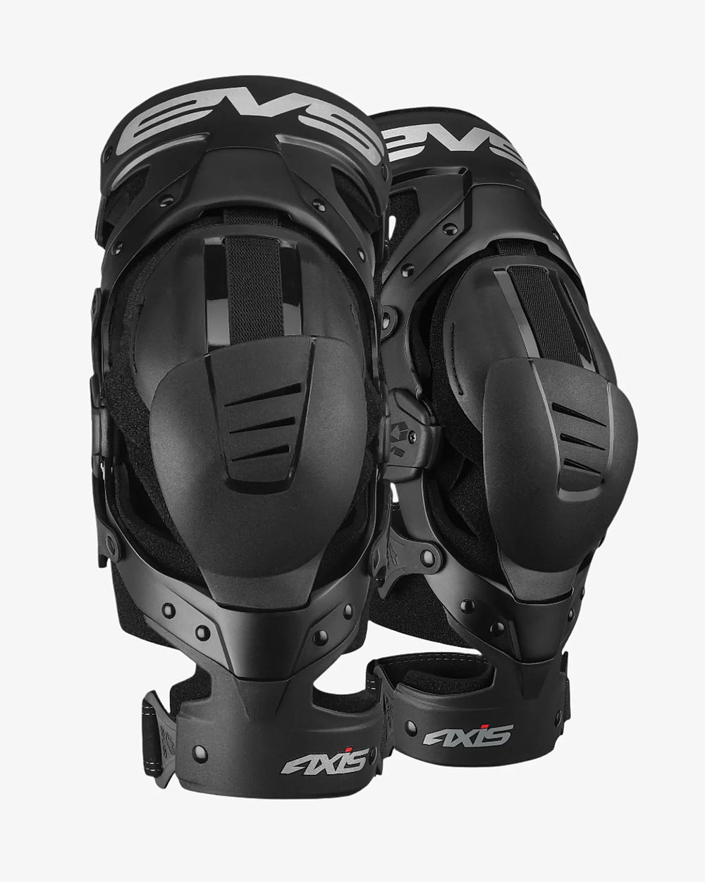 EVS Axis Pro Knee Brace Pair Black/Grey - Large