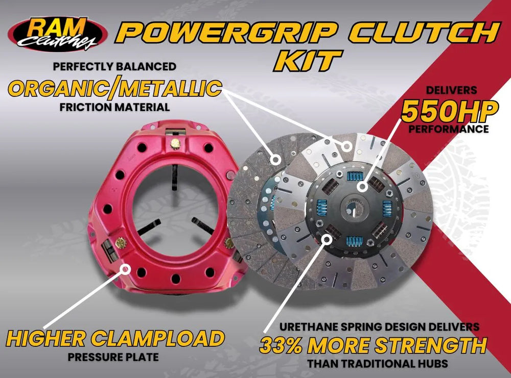POWERGRIP SET 10.5 FORD LONG 1 1/8-