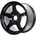 Gram Lights 57CR 18x10.5 +22 5x114.3 Gloss Black Wheel