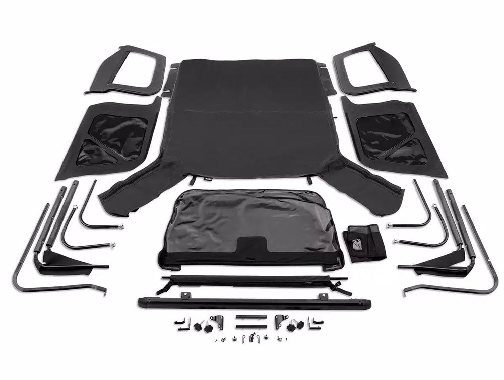 Rugged Ridge Complete Soft Top w/Half Frame 97-06 Jeep Wrangler TJ