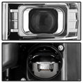 SPYDER headlights close-up