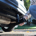 22C SUBARU WRX STAINLESS STEEL ECOHITCH TRAILER HITCH STEALTH DESIGN 2IN BLACK