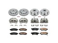 Power Stop 05-18 Nissan Frontier Autospecialty Kit w/ Calipers - Front and Rear